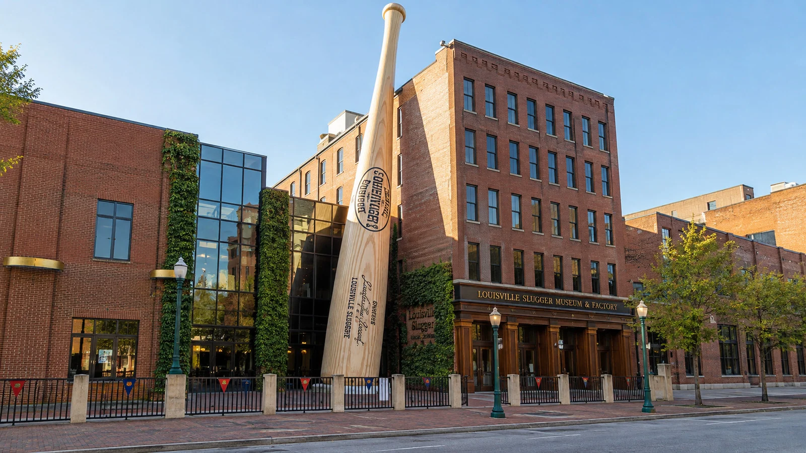 Louisville Slugger Museum and Factory exterior