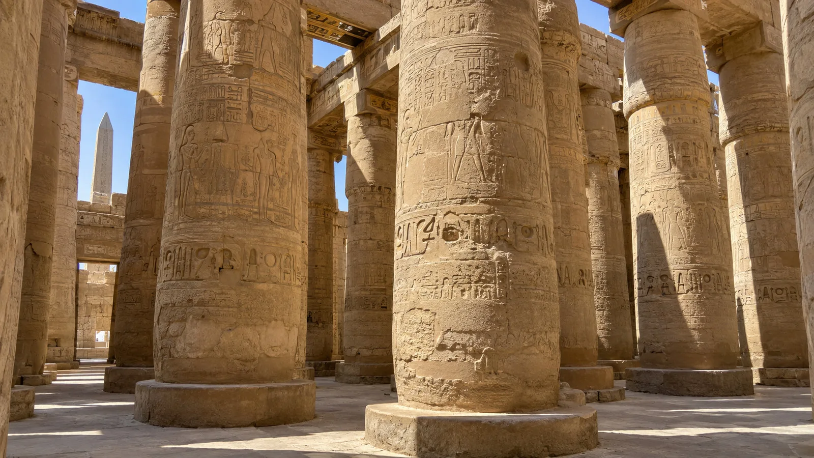 Karnak temple hypostyle hall