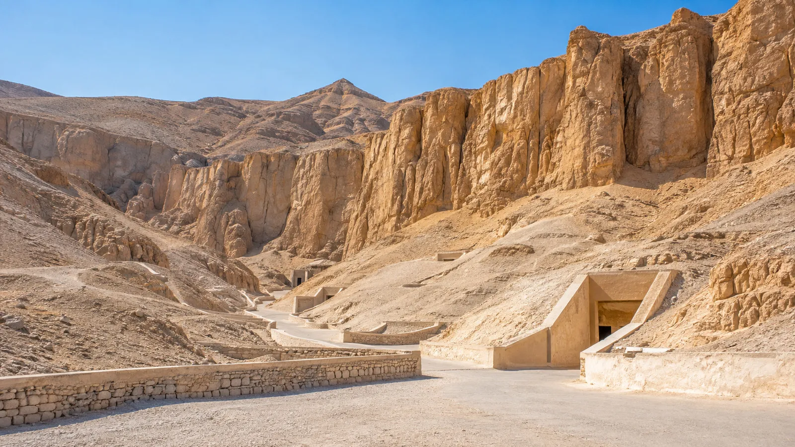 Valley of the Kings desert valley