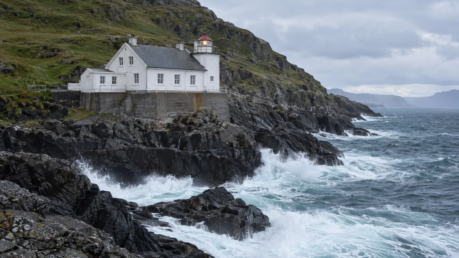 Kråkenes Lighthouse and the Atlantic edge