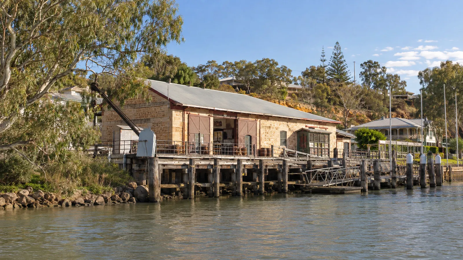 Mannum Dock Museum exterior
