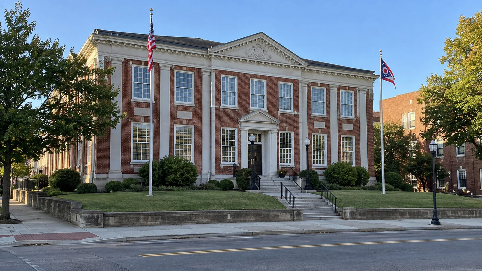 View of Campus Martius Museum near Marietta, Ohio