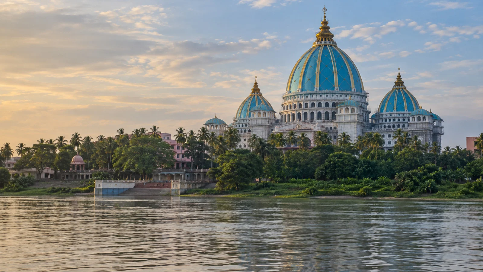 ISKCON Chandrodaya Temple dome in Mayapur
