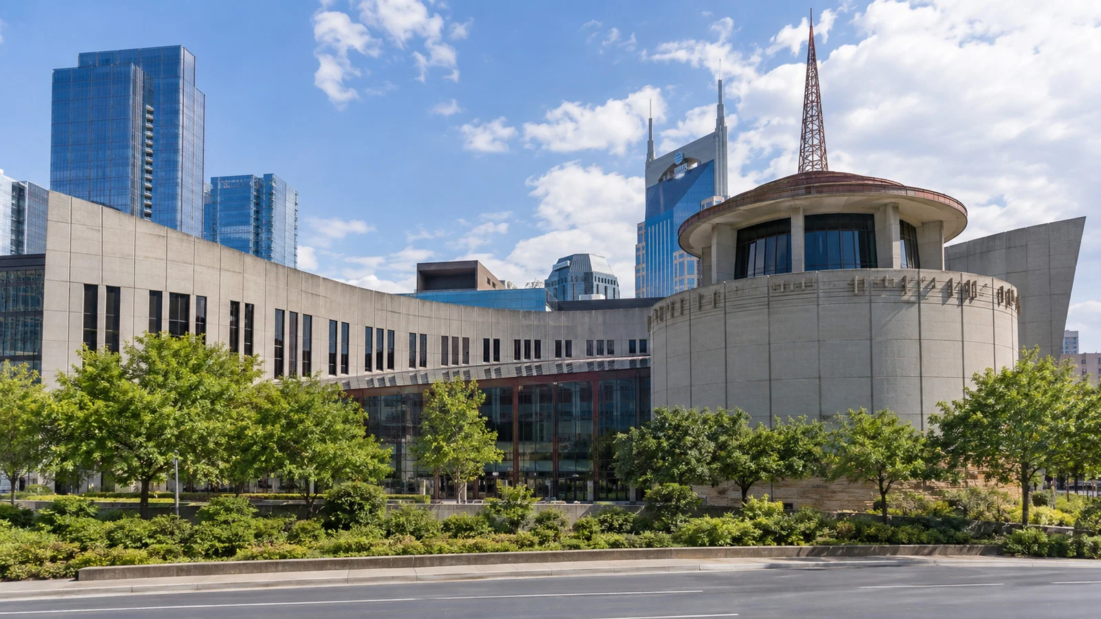 View of Country Music Hall of Fame and Museum near Nashville