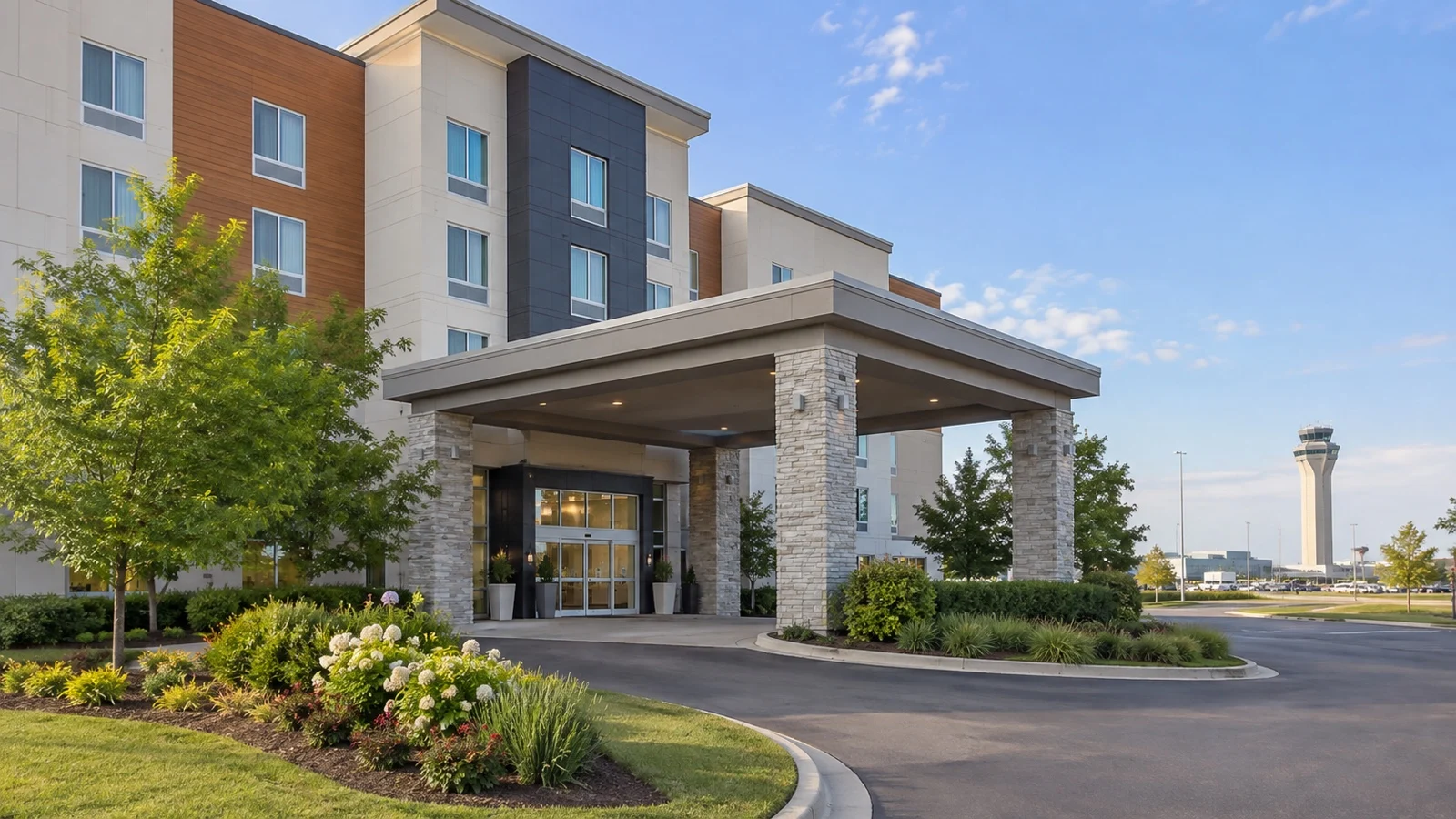 Hotel district near Norfolk International Airport