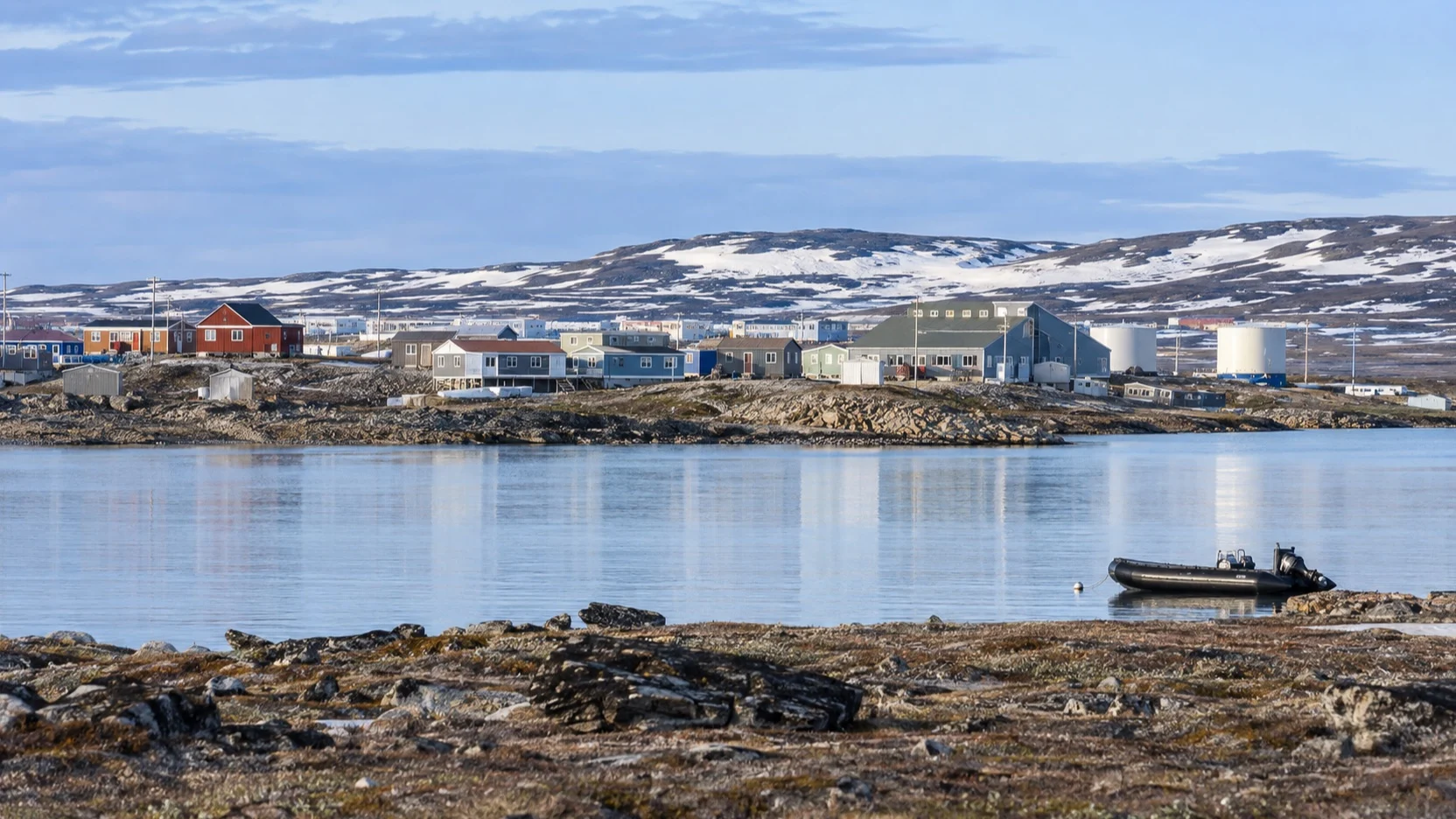 Cambridge Bay landing on Victoria Island