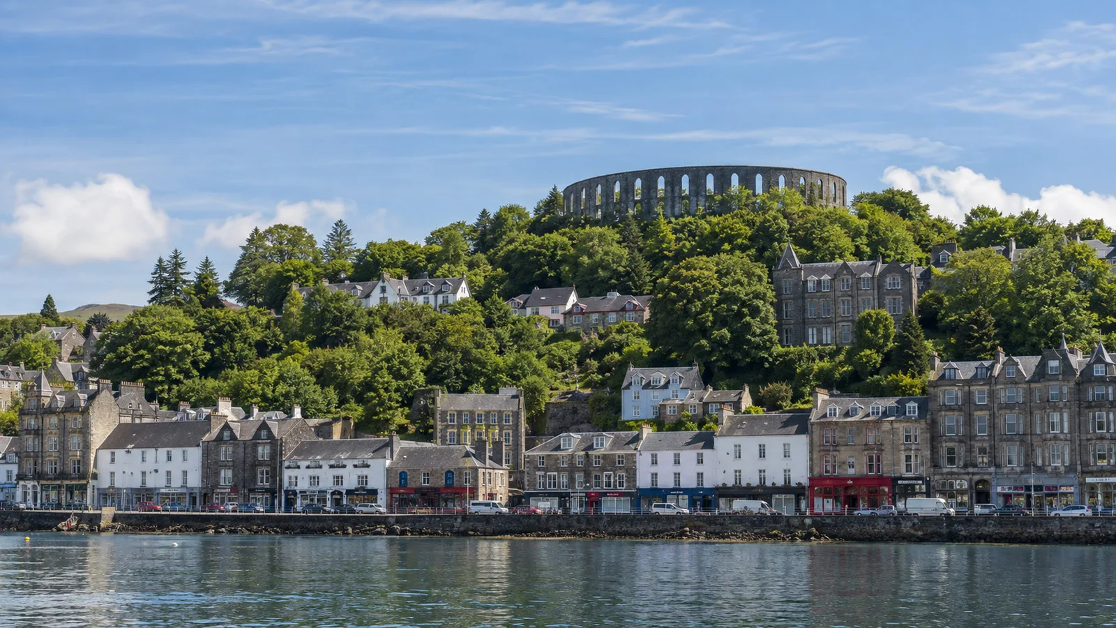 McCaig's Tower on the hill above Oban