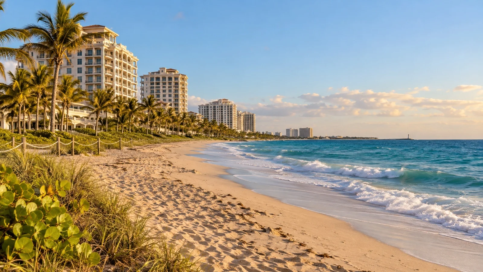 Singer Island oceanfront resorts near the Port of Palm Beach