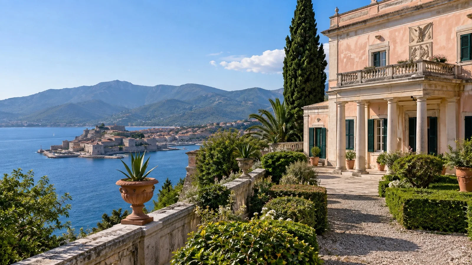 Napoleon's Palazzina dei Mulini in Portoferraio