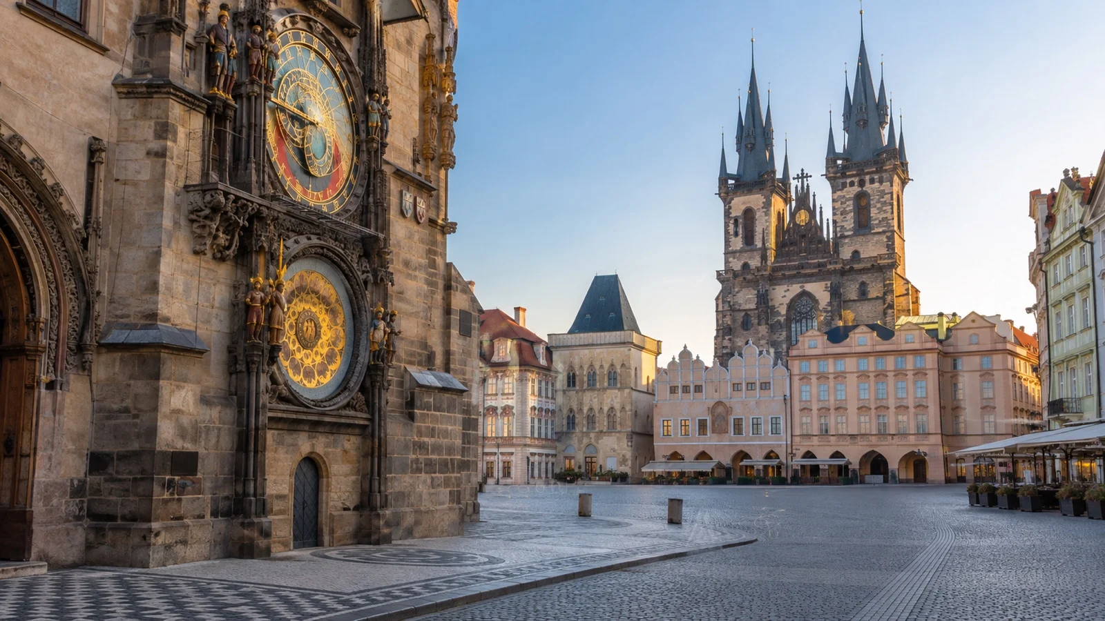 Old Town Square and Astronomical Clock