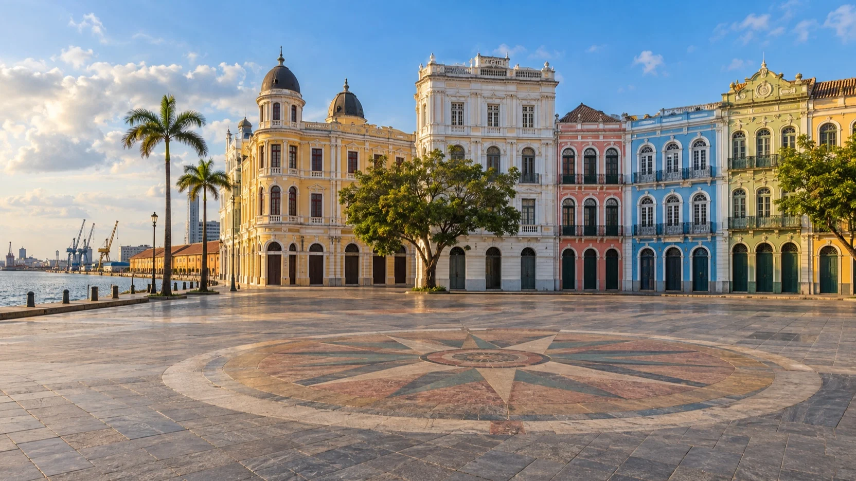 Marco Zero square near Recife’s cruise port