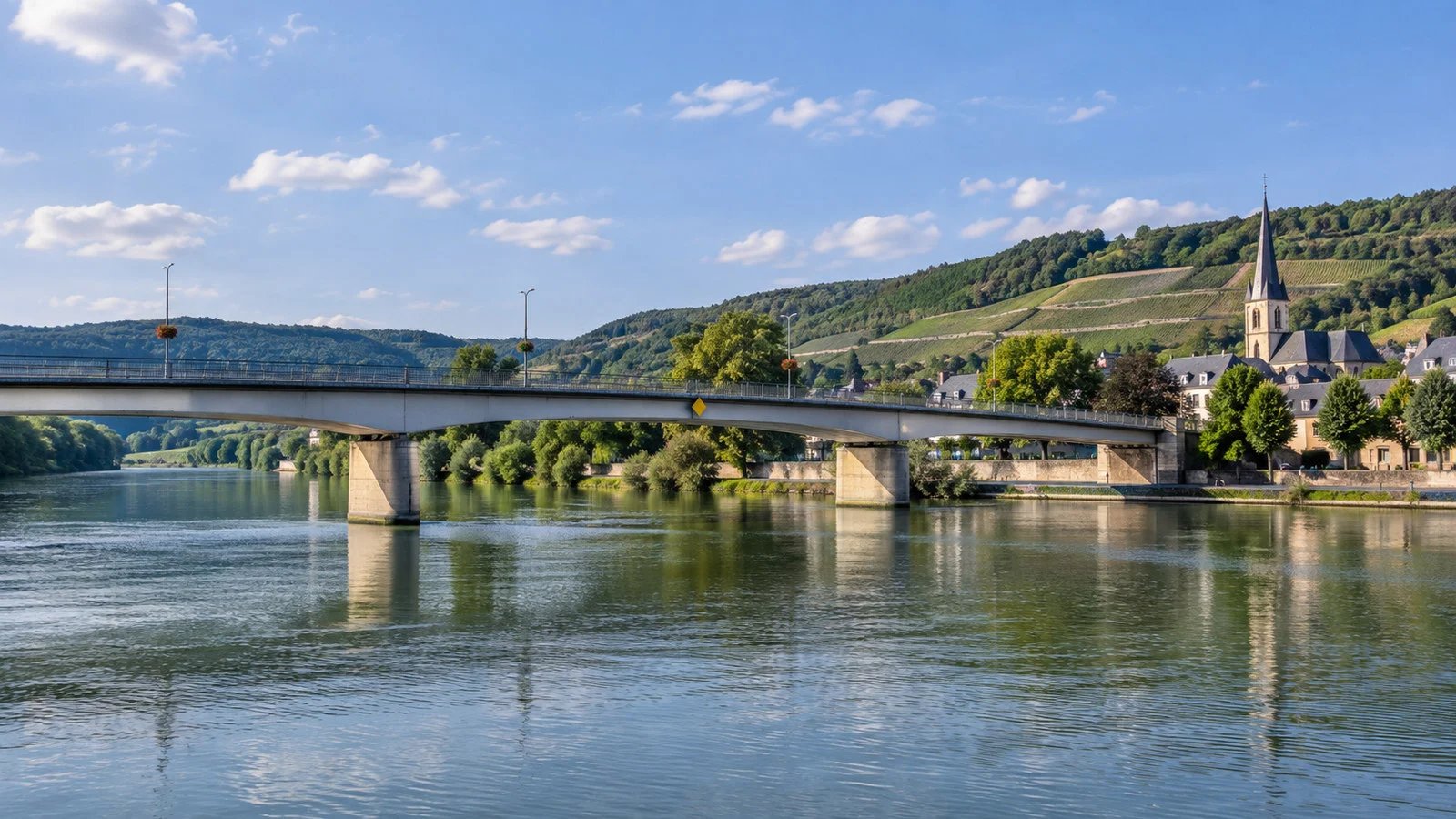 Bridge over the Moselle at Remich