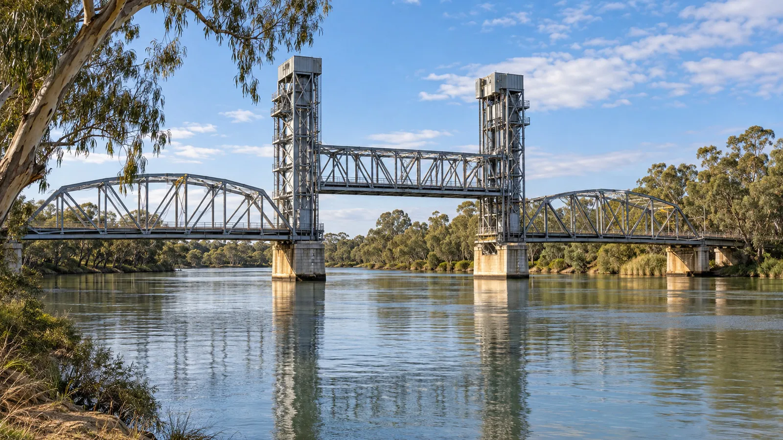 Paringa Bridge crossing the Murray River