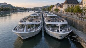Featured image for What Is Rafting on a River Cruise? River Cruise Double Docking Explained