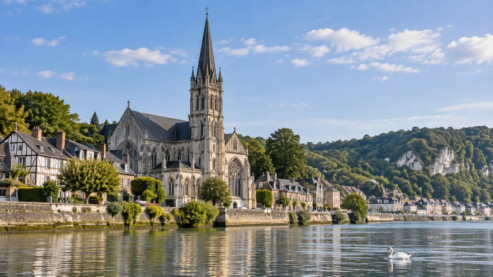 Notre-Dame Church in Caudebec-en-Caux