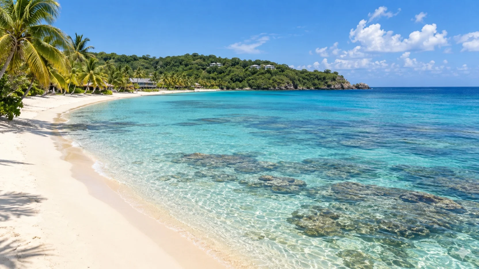 West Bay Beach and clear reef waters on Roatán