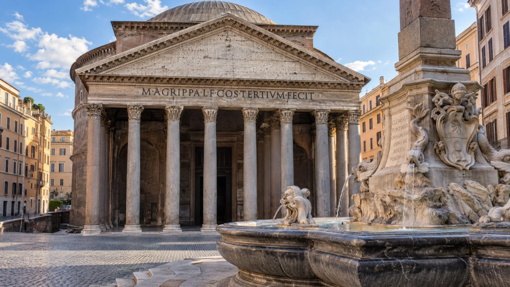 Rome’s Pantheon and Piazza della Rotonda