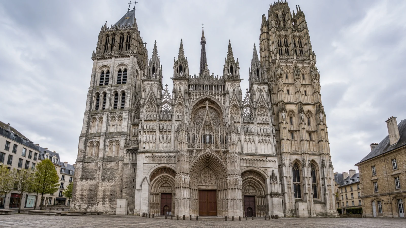 Rouen Cathedral west facade