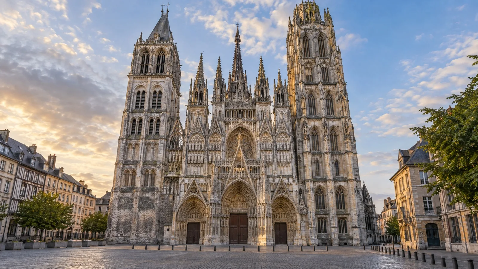 Rouen Cathedral on a cruise port day