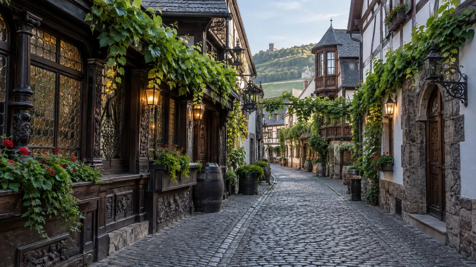 Drosselgasse lane in Rüdesheim