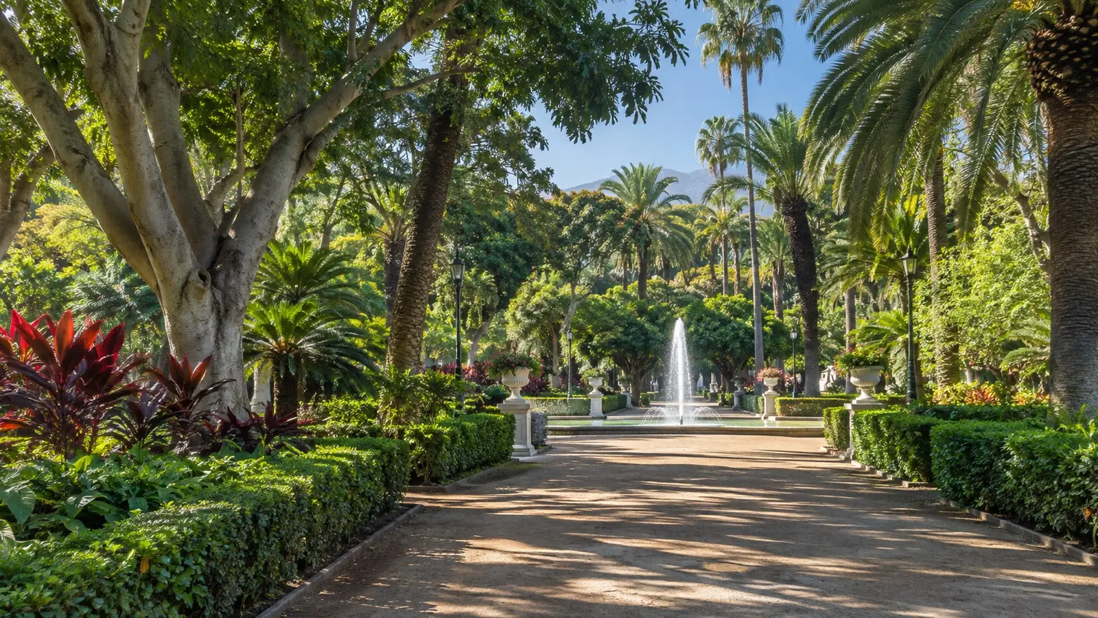 García Sanabria Park in Santa Cruz de Tenerife