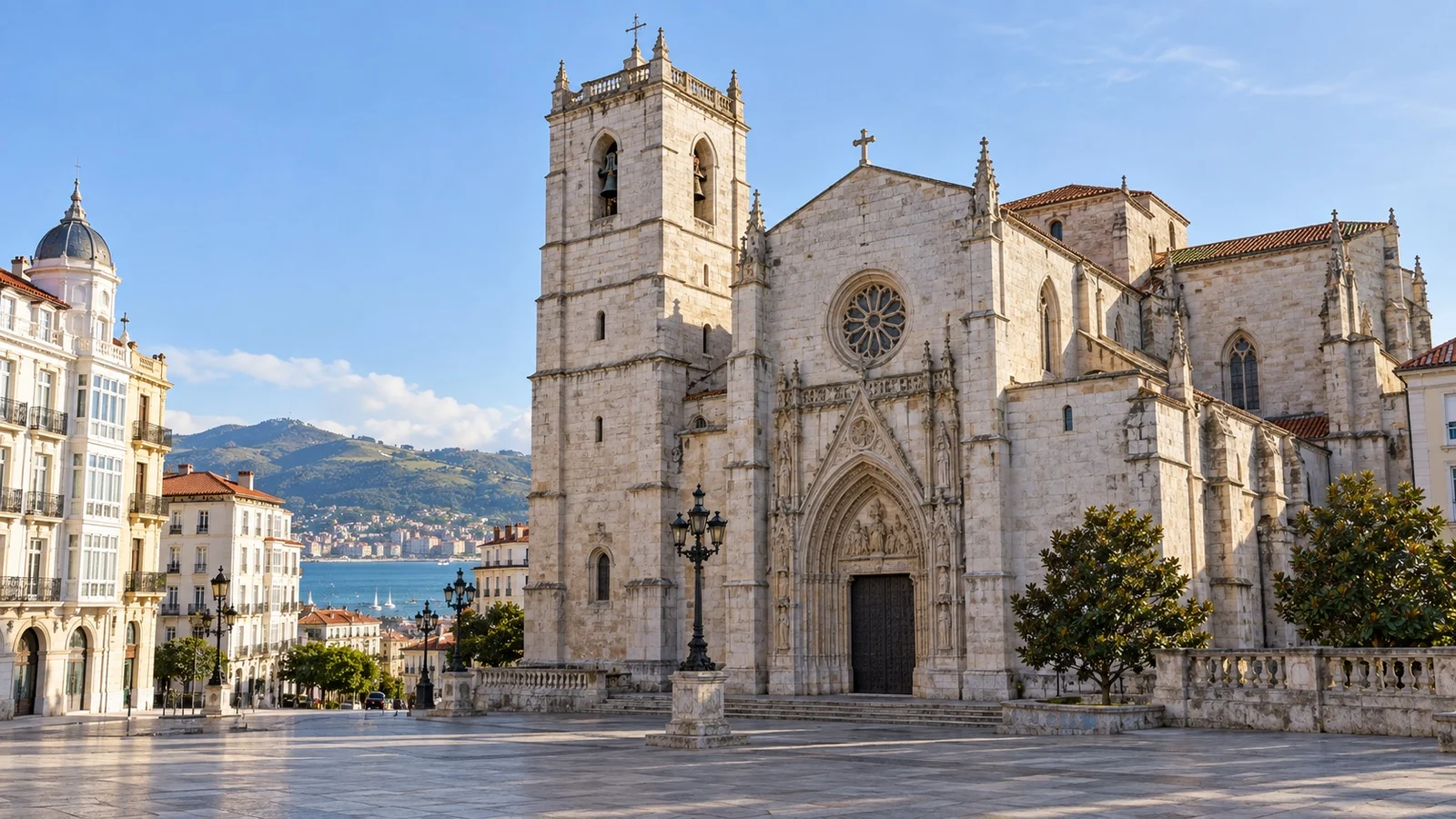 Stone cathedral in central Santander