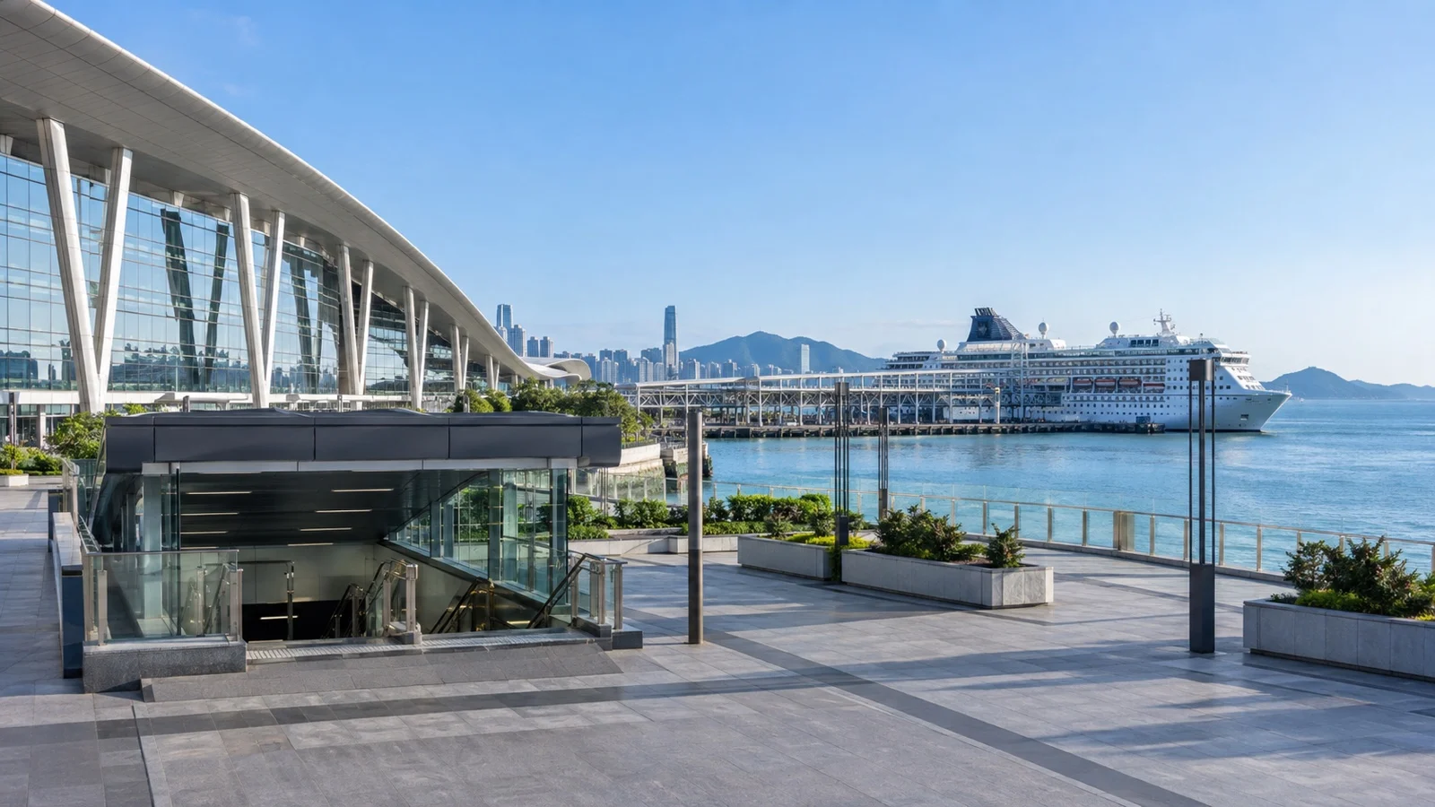 Shekou ferry and metro connections for cruise hotel transfer