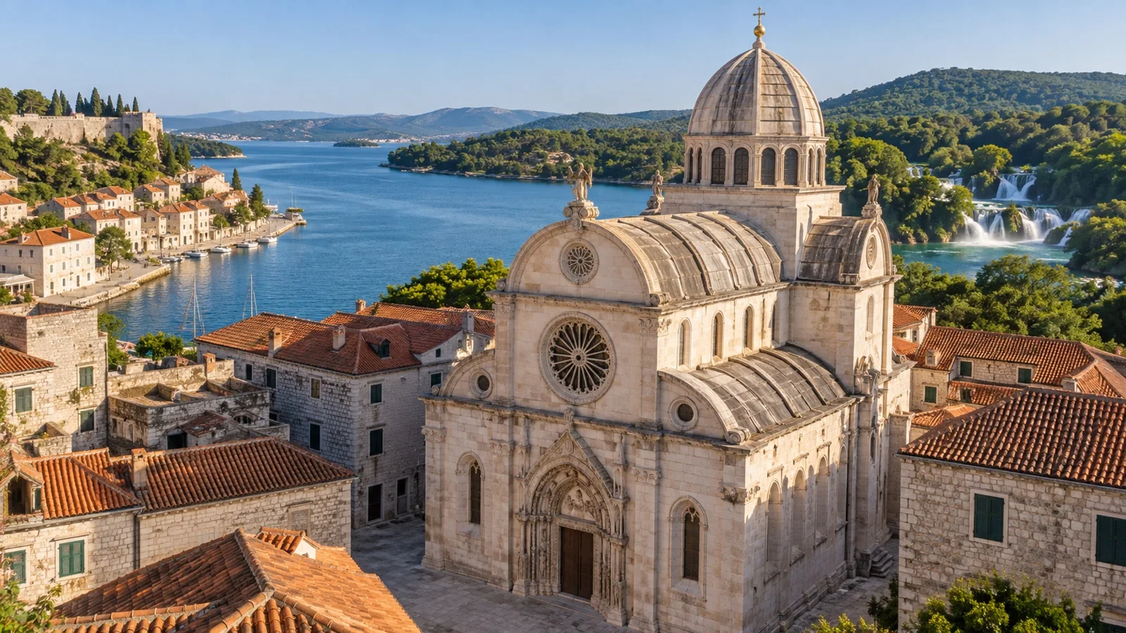 Stone Cathedral of Saint James in Šibenik