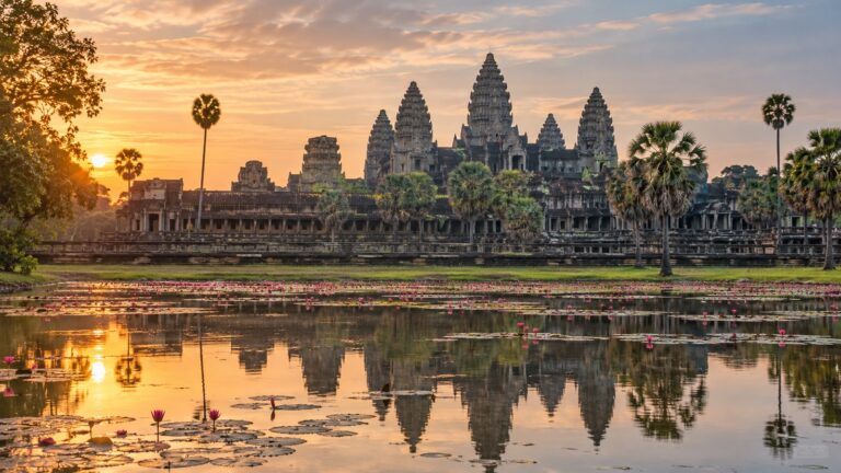 Angkor Wat temple complex near Siem Reap