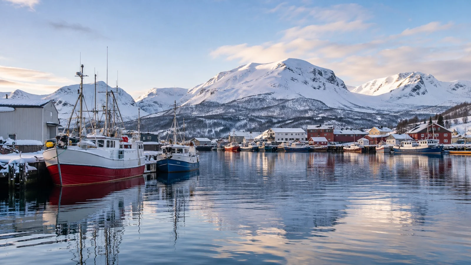 Skjervøy fishing harbor