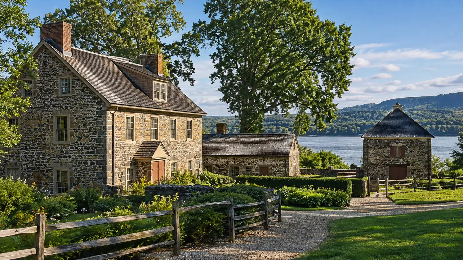 Philipsburg Manor historic buildings