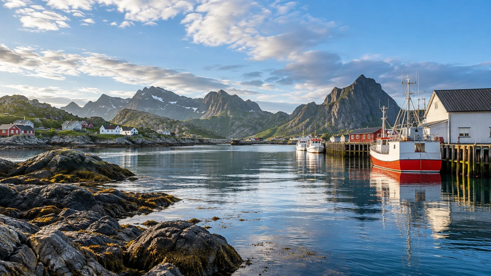 Lofoten coastline near Stamsund
