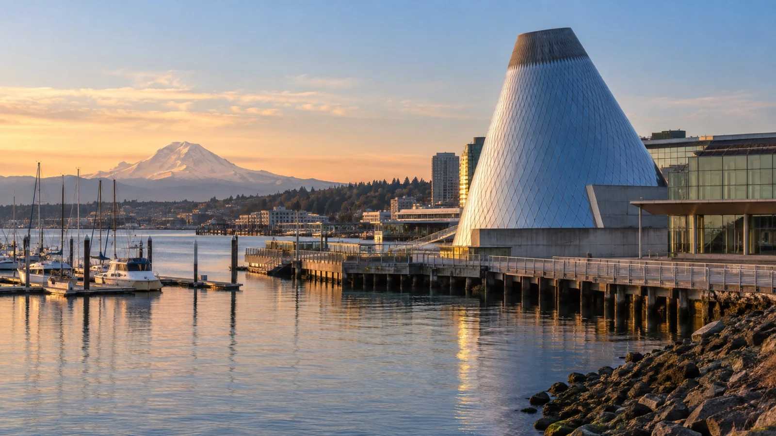 Museum of Glass building and cone