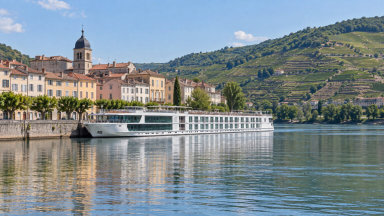 Tournon–Tain Rhône river cruise landing