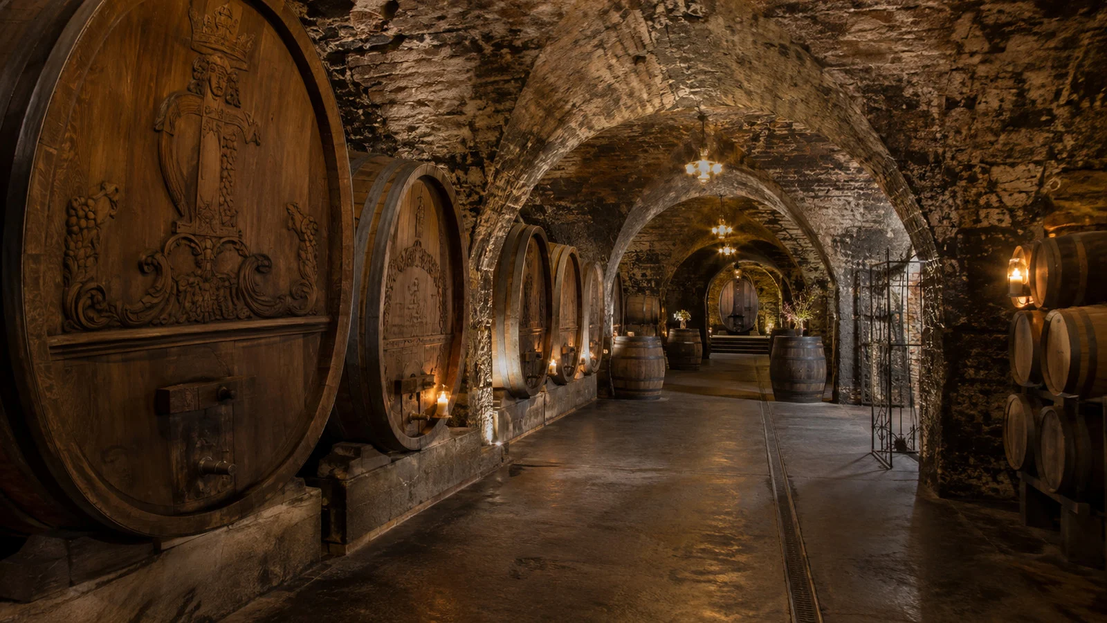 Historic wine cellar in Traben-Trarbach