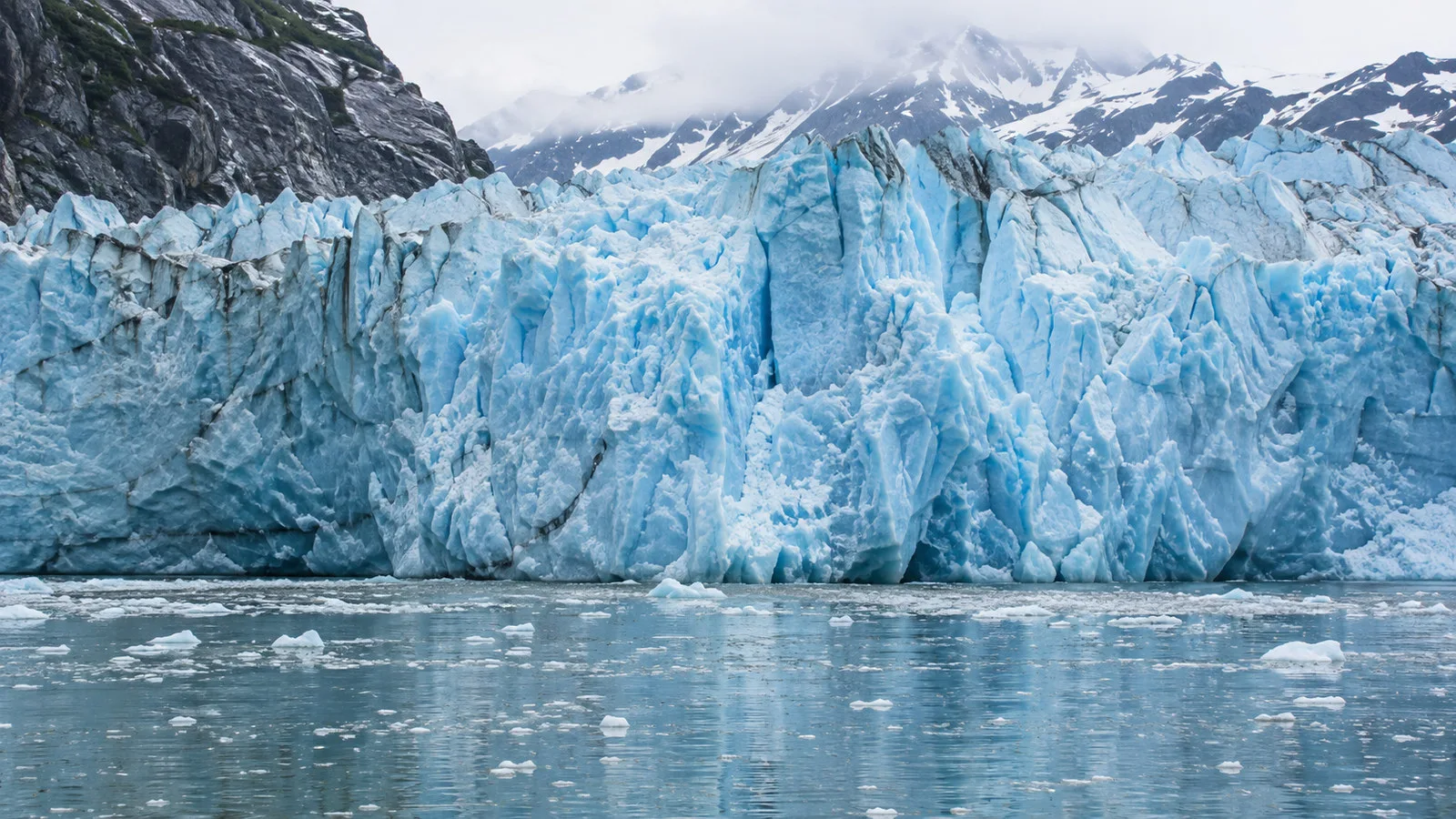 North Sawyer Glacier ice face