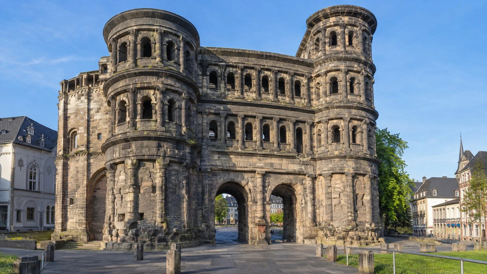 Porta Nigra Roman gate in Trier