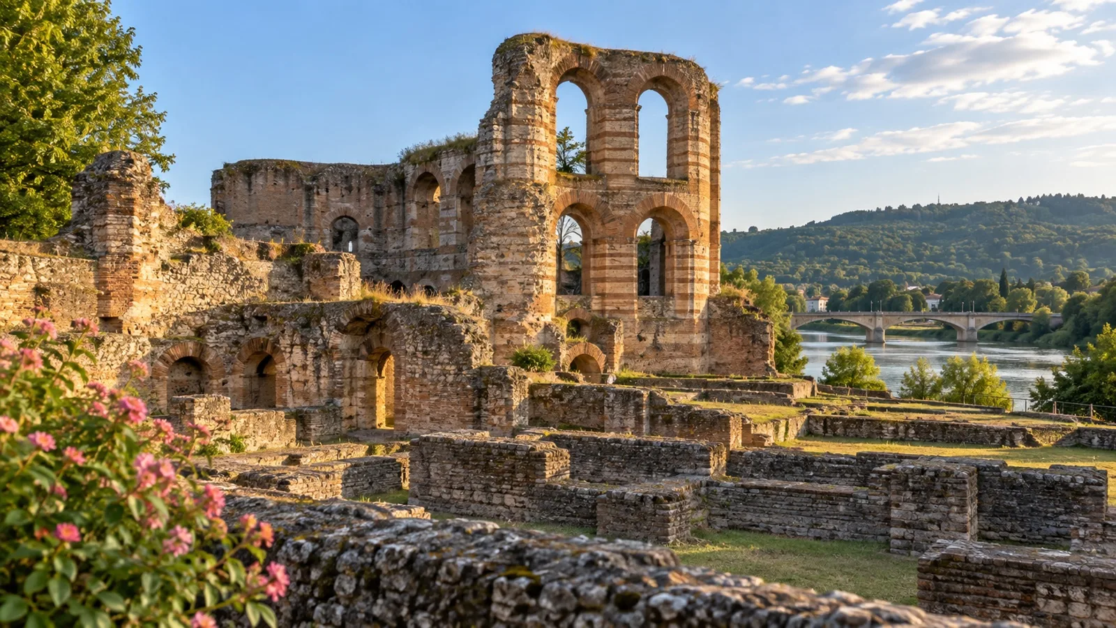 Roman Imperial Baths in Trier