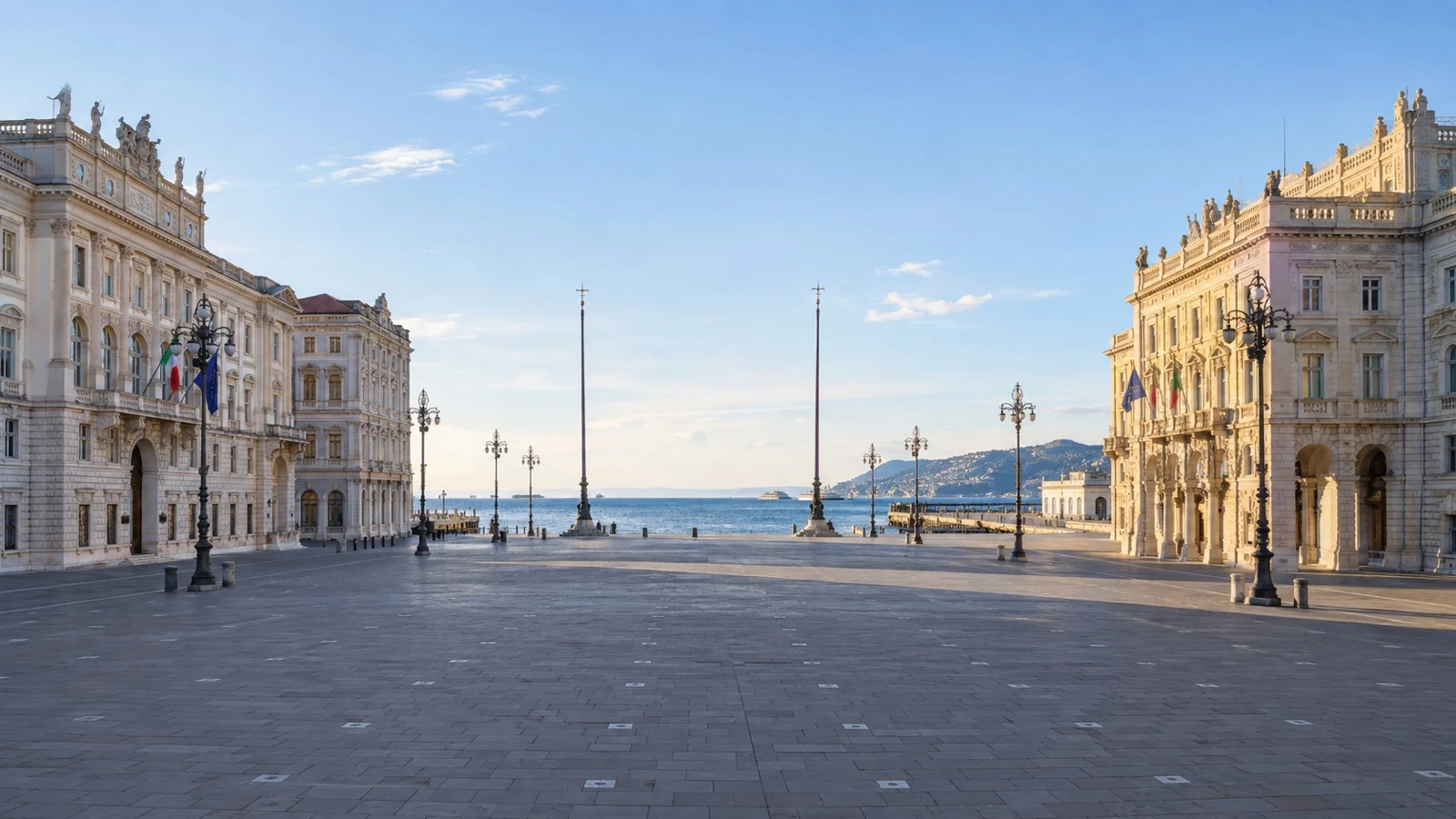 Piazza Unità d'Italia in Trieste