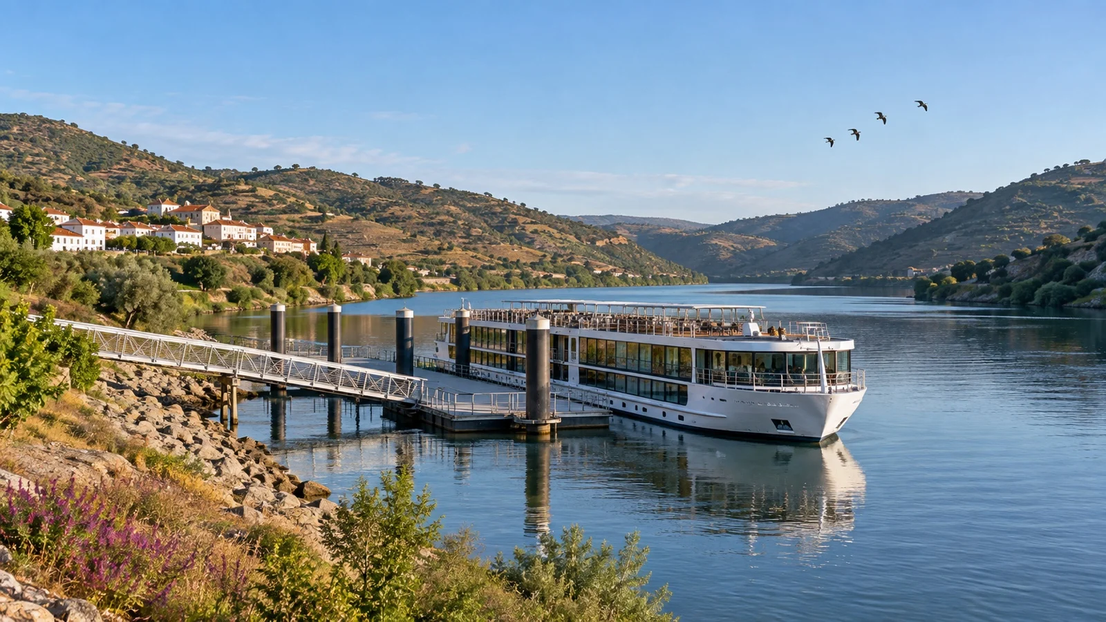Vega de Terrón Douro river cruise quay