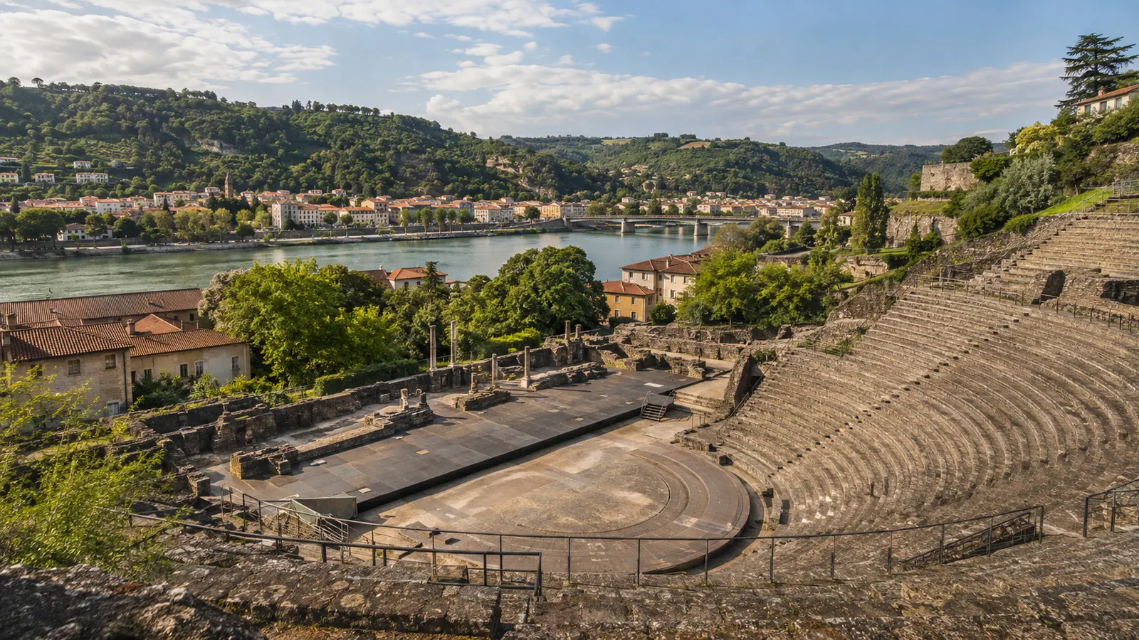 View of Roman Theatre near Vienne