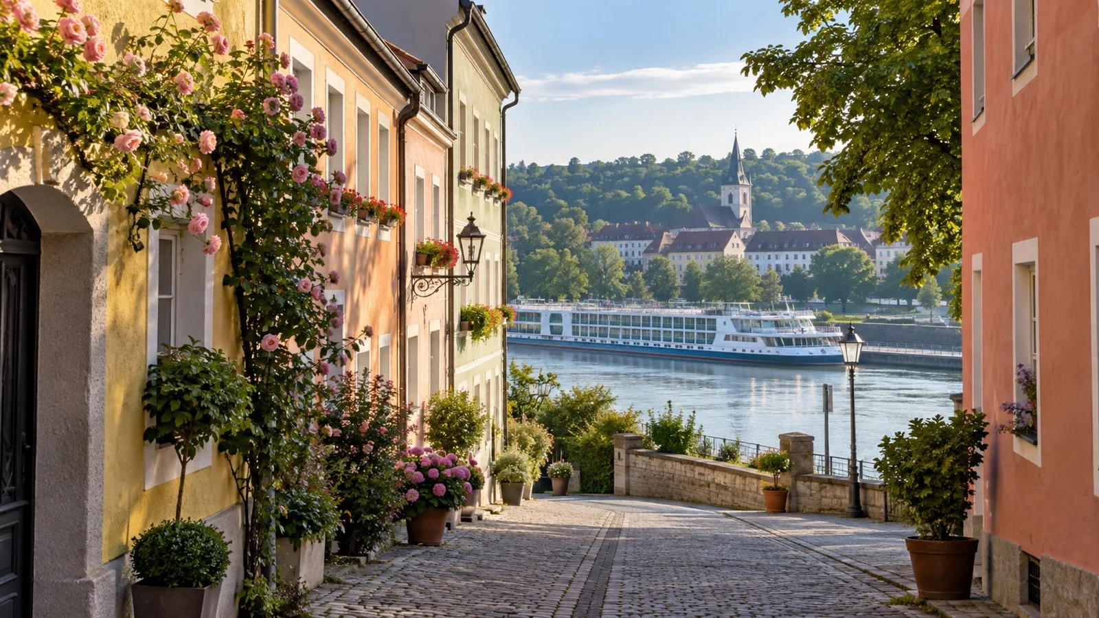 Donaugasse old-town lane