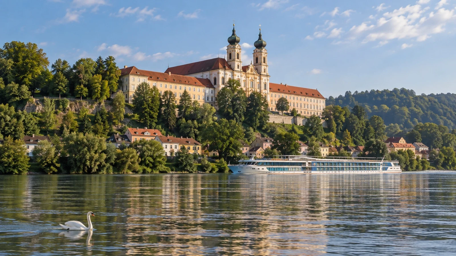 Schweiklberg Abbey above Vilshofen