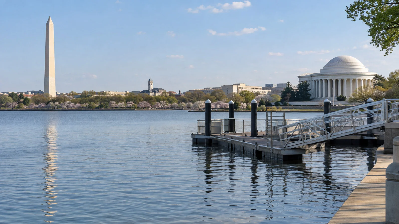 Potomac River and Washington waterfront