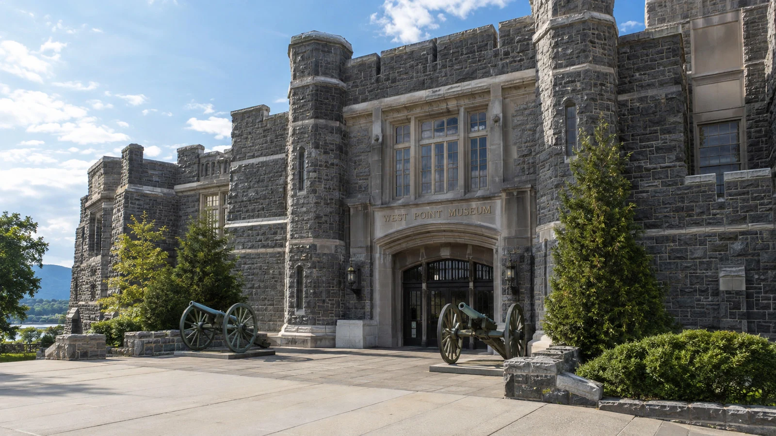 Exterior of the West Point Museum