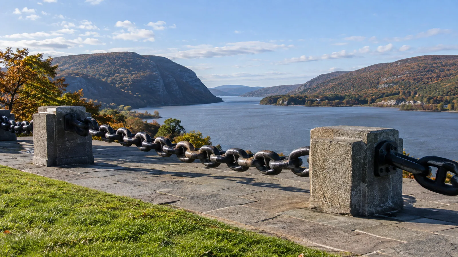 Great Chain display at Trophy Point