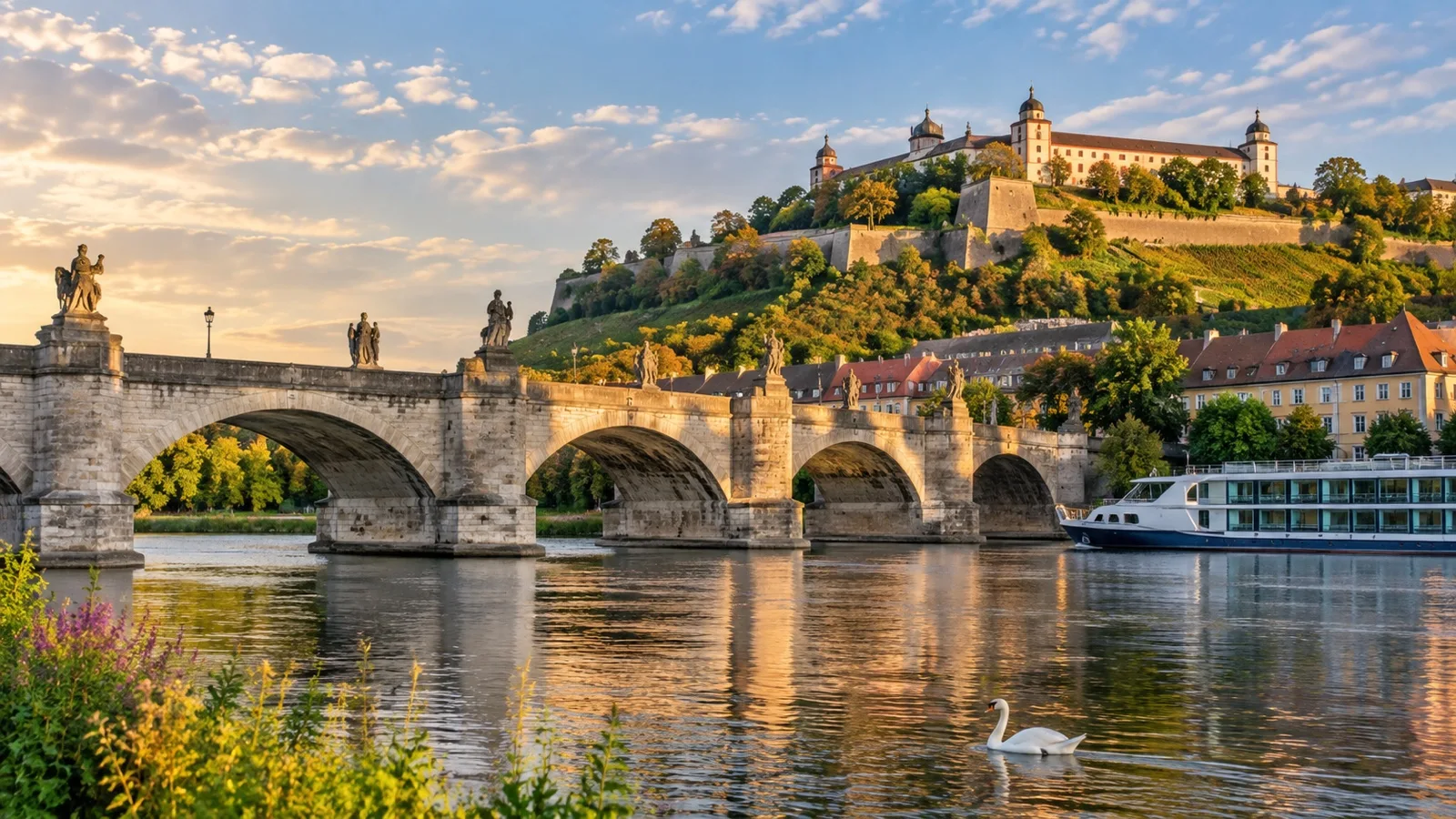 Old Main Bridge and Marienberg Fortress