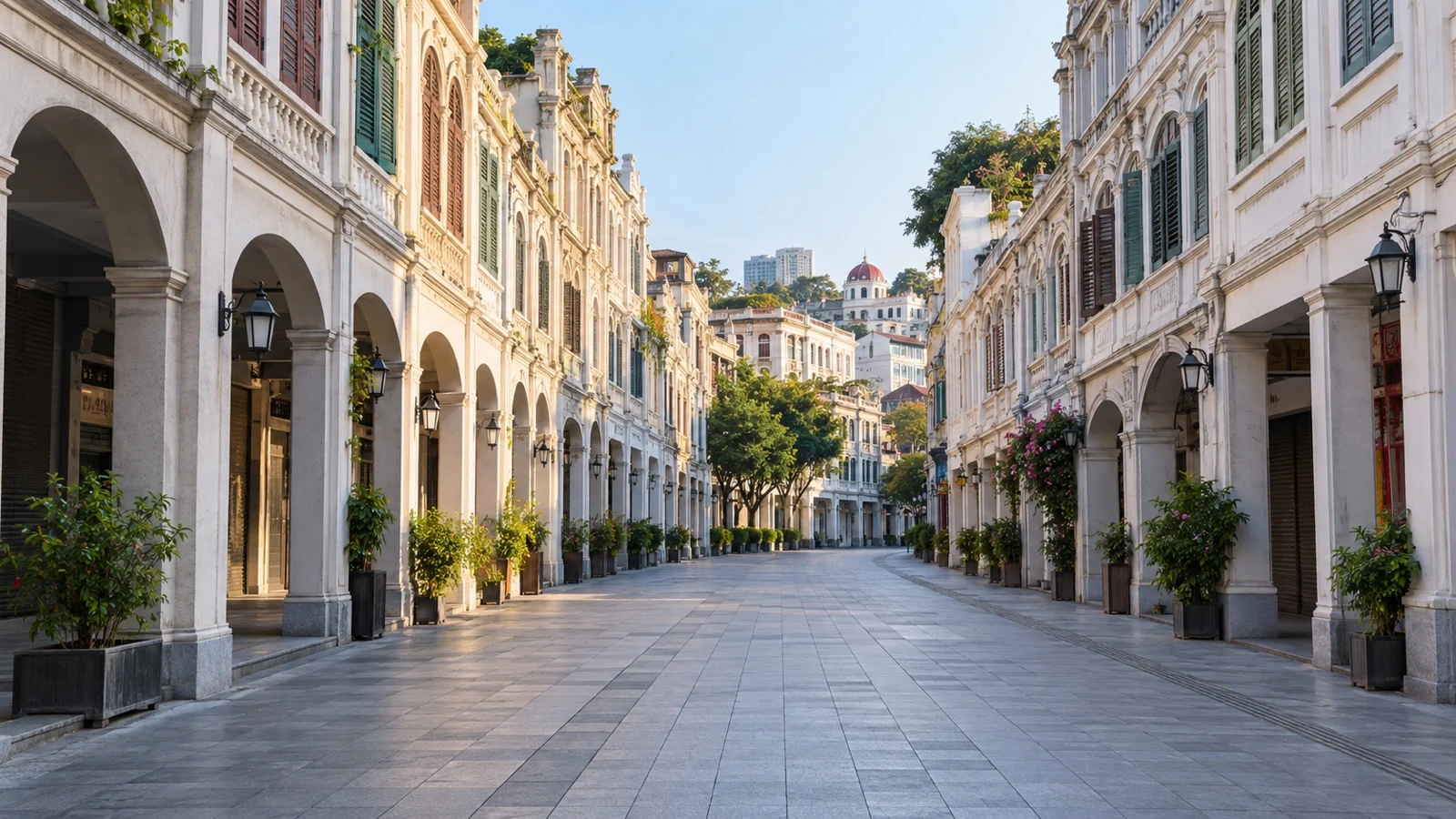 Zhongshan Road historic shopping street in Xiamen